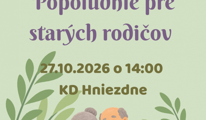 Fotka - Popoludnie pre starých rodičov